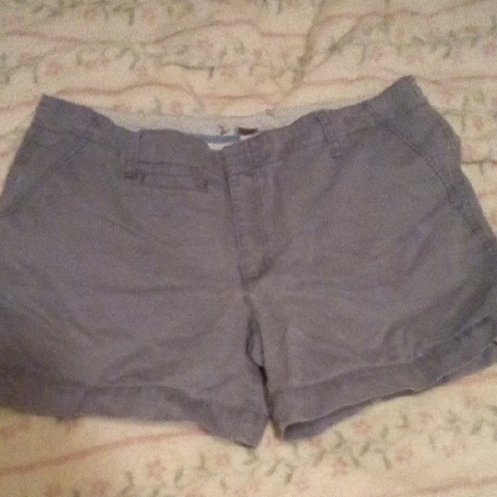 Women's Gray Casual Shorts